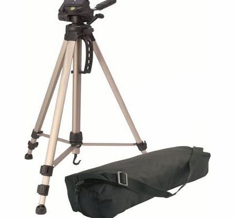 Ex-Pro 61`` Digital Camera/DSLR Tripod, Full Geared system. Free Carrying Case