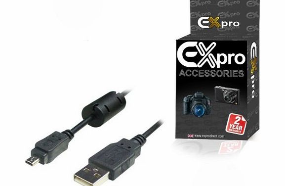 Ex-Pro Panasonic Lumix Digital Camera USB Cable Lead