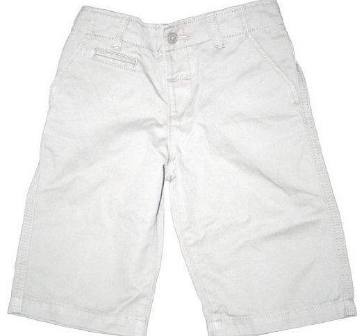 Ex-Store Ex Store Boys Cream Cotton Chino Shorts 3-4 Years
