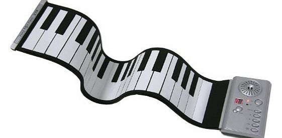 Roll Up Piano - LED Digital Display 37 Keys Roll-Up Electronic Piano Keyboard