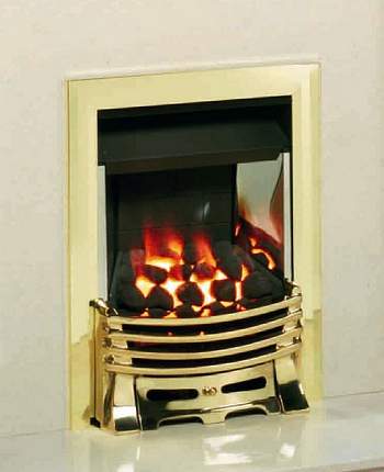 Multiflue Coal Gas Fire with Remote