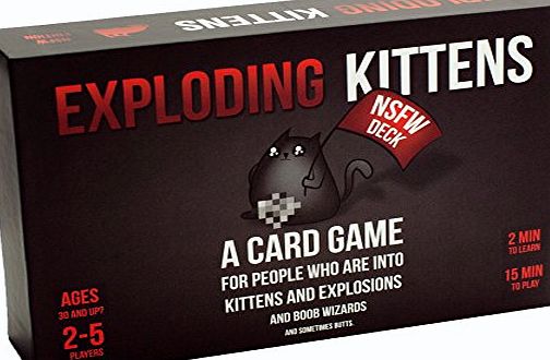 Exploding Kittens LLC Exploding Kittens: NSFW Edition (Explicit Content)