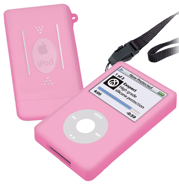 Exspect EX438 ipod video protec skin 60GB Pink
