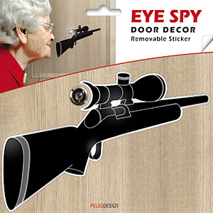 Eye Spy - Peep Hole Door Stickers