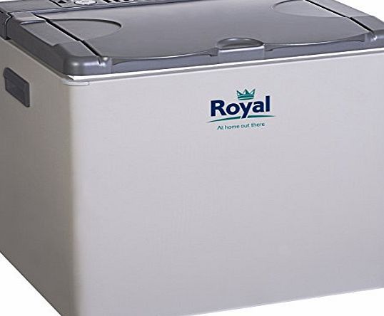 Ezetil Royal 3 Way Absorption Cooler - Grey, 40 Litres