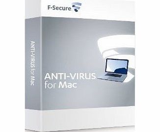 F-Secure  FCACBR1N001G2 Anti-Virus 2014 PC amp; MAC (1 year 1 user) - (Software Security Software)