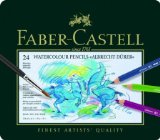 Faber Castell Albrecht Durer Fine Quality Artists Water Colour Pencils Tin of 24