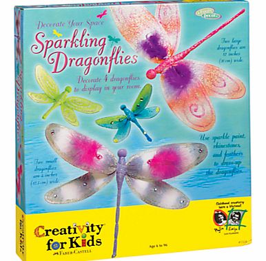 Faber-Castell Creativity for Kids Sparkling Dragonflies