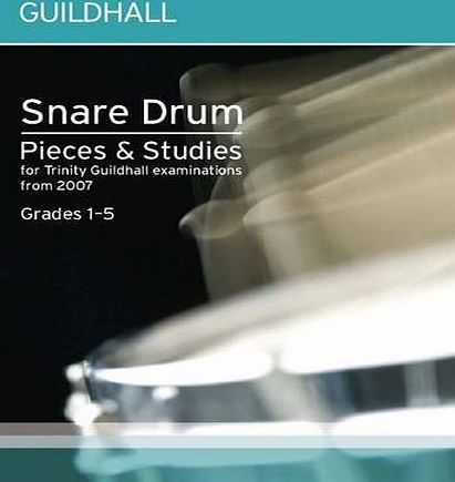 Faber Music Percussion Exam Pieces amp; Studies Snare Drum Book 1: Grades 1-5 (Trinity Guildhall Percussion Examination Pieces amp; Studies)
