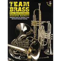 Faber Team Brass Trombone/Euphonium Tuition Book and CD