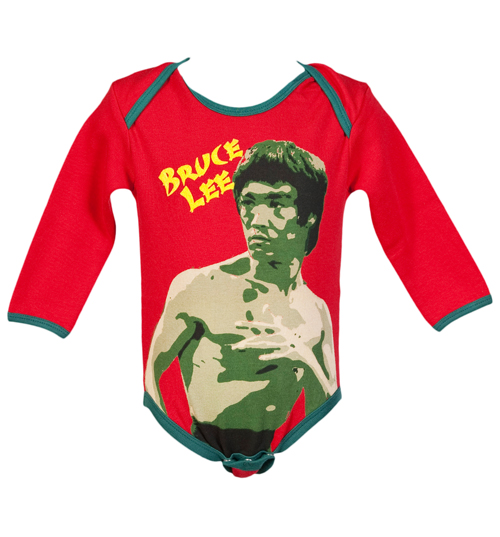 Fabric Flavours Kids Bruce Lee Photographic Babygrow from Fabric