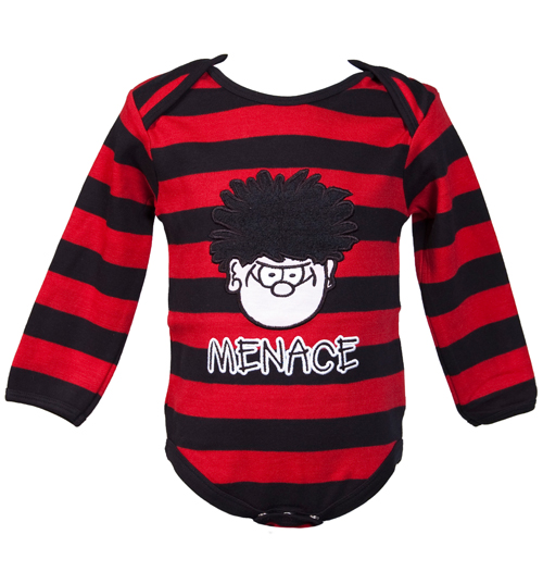 Fabric Flavours Kids Dennis The Menace Stripe Babygrow from