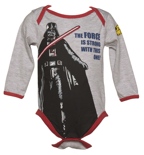 Fabric Flavours Kids Grey Marl Darth Vader Force Star Wars