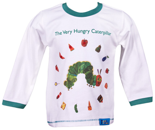 Fabric Flavours Kids Hungry Caterpillar Long Sleeved Tee from