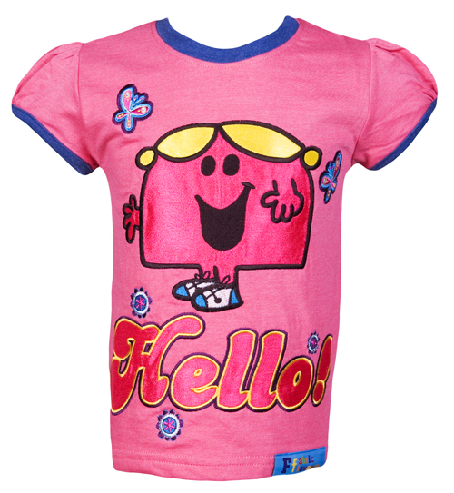 Kids Little Miss Chatterbox Hello! T-Shirt from