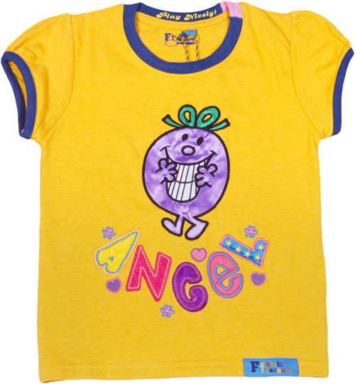 Kids Little Miss Naughty Angel T-Shirt from