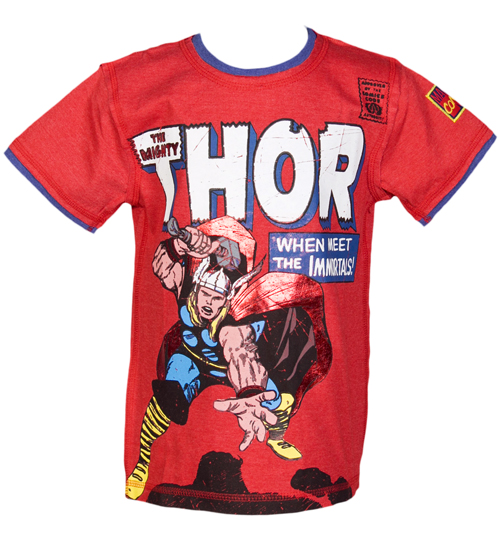 Kids The Mighty Thor T-Shirt from Fabric Flavours