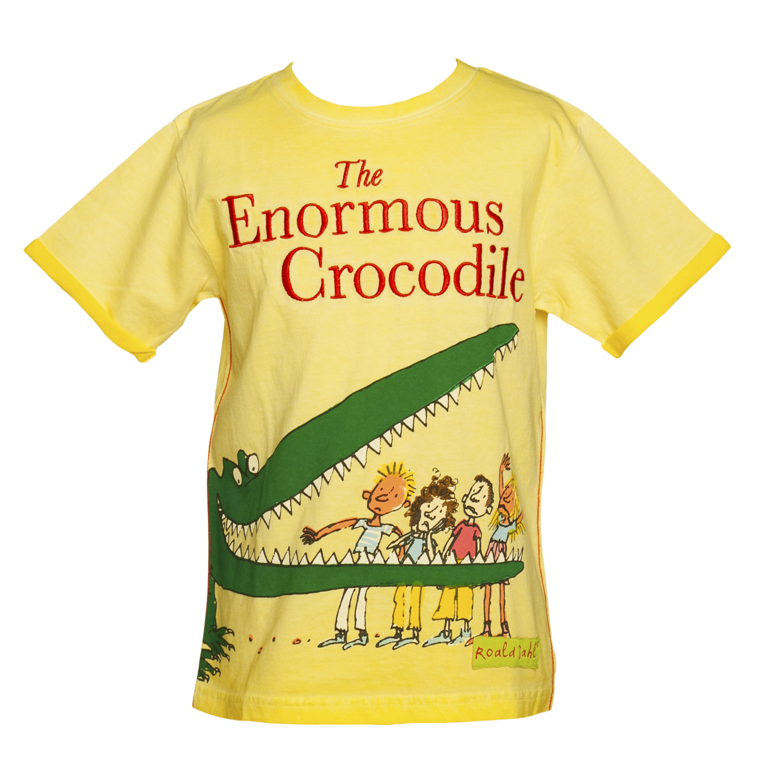 Kids Yellow Enormous Crocodile Roald Dahl