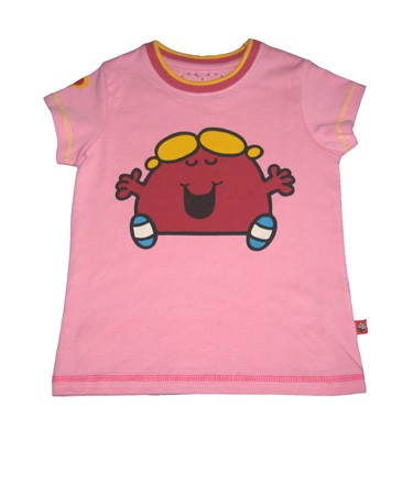 Little Miss Chatterbox Candy Floss Pink T-Shirt