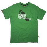 Plain Lazy Carbon Footprint T-shirt, X-Large, Fern Green