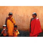 Women and Children in Orissa Card - 2226
