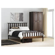 fairhaven Double Bed, Chocolate And Airsprung