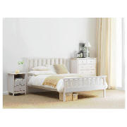 King Bed, White And Simmons Pocket