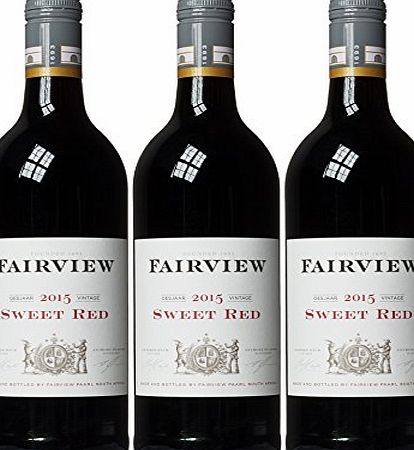 Fairview Sweet Red Wine 2015 75 cl (Case of 3)