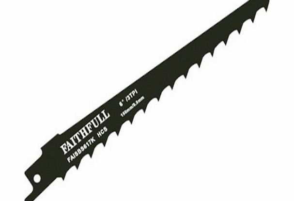 Faithfull SBS617K Sabre Saw Blades - Wood (Pack of 5)
