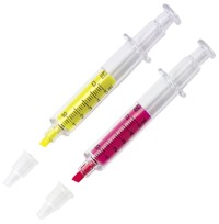 Fake Syringe Highlighter Pen - Yellow - review, compare prices, buy online
