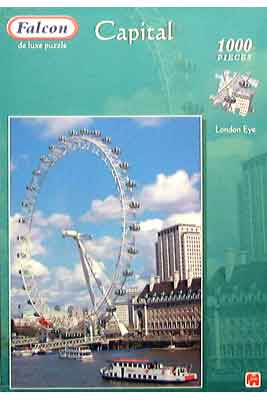 Falcon De Luxe 1000 Piece Puzzle - London Eye