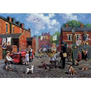 Falcon Deluxe Wartime Street 1000 Piece Jigsaw Puzzle
