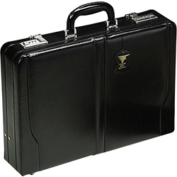 Genuine Leather Expanding Briefcase / Attachandeacute; Case