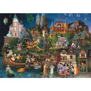 Falcon Jumbo Fairytales 1000 Piece Jigsaw Puzzles