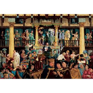 Jumbo James Christensen All The Worlds A Stage 3000 Piece Jigsaw Puzzle