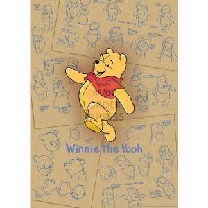 Jumbo Winnie The Pooh Sketchbook 500 Piece Jigsaw Puzzle