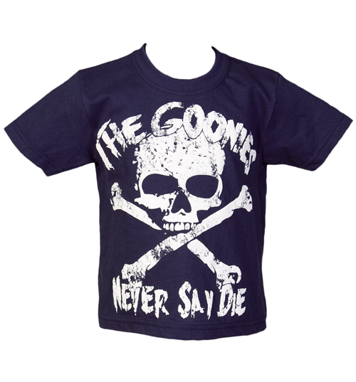 Kids Goonies Never Say Die T-Shirt from Fame and