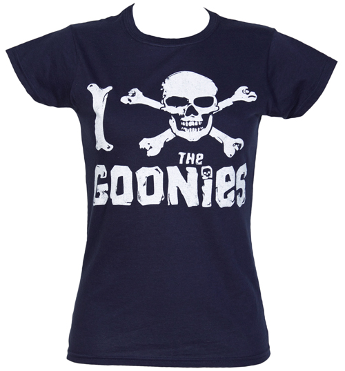 Ladies I Skull The Goonies T-Shirt from Fame and