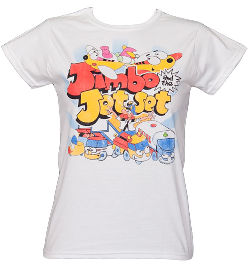 Ladies Jimbo and The Jet Set Cast T-Shirt from