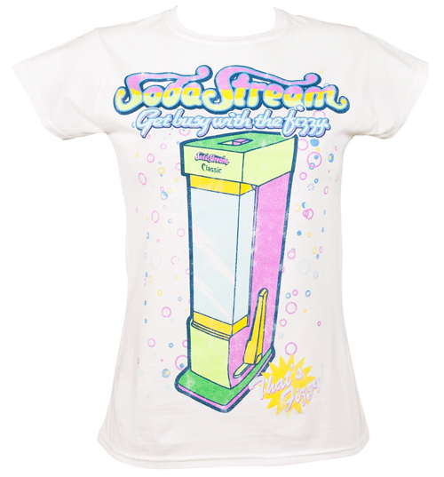 Ladies Old School Soda Stream T-Shirt from Fame
