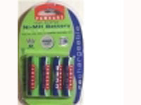 FAMEART PC15 Charger with 4 x 2500mAh AA Ni-MH Batteries and 4 x 550 AAA Batteries