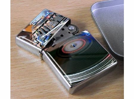 Family Crests DJ Decks Fliptop Lighter in Gift Box