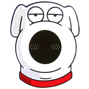 Family Guy Costume Mask - Brian