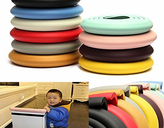 FamilyMall TM) 2 Meters Baby Table Desk Edge Guard Protector for Corners various Colours Select