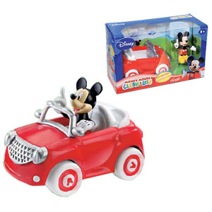 Famosa Mickey Mouse Club House Mickey Mouse and His Red Car