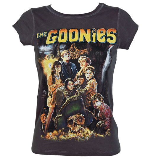Ladies Goonies Movie Poster T-Shirt from Famous