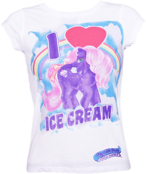 Ladies I Love Ice Cream My Little Pony T-Shirt