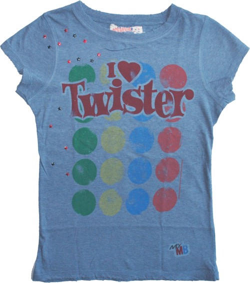 Famous Forever Ladies I Love Twister T-Shirt from Famous Forever
