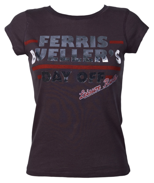 Ladies Leisure Rules Ferris Bueller T-Shirt from