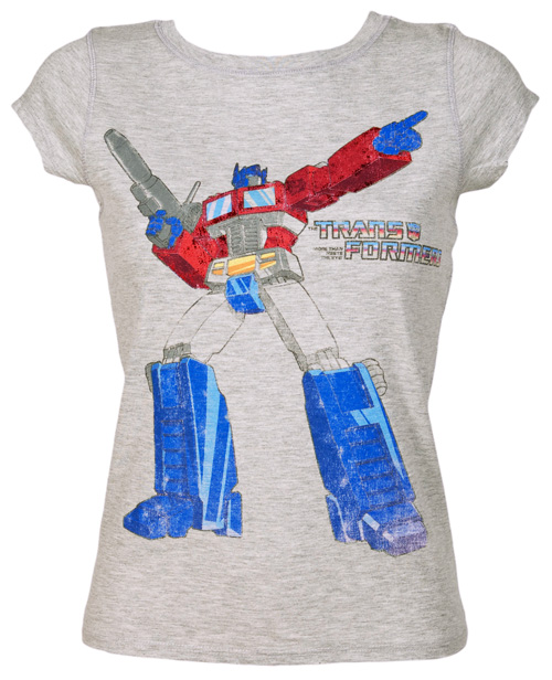 Ladies Transformers T-Shirt from Famous Forever